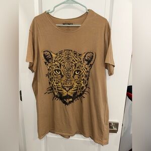 Show Me Your MuMu Tan Graphic Tee